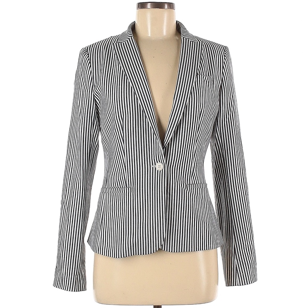 Banana Republic Stripe Classic Fit Blazer, sz 2